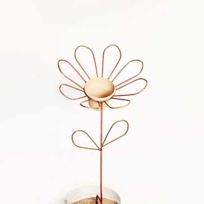 eight petal flower stake | RS Welding studio