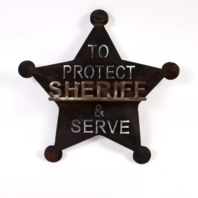 sheriff shield | RS Welding Studio